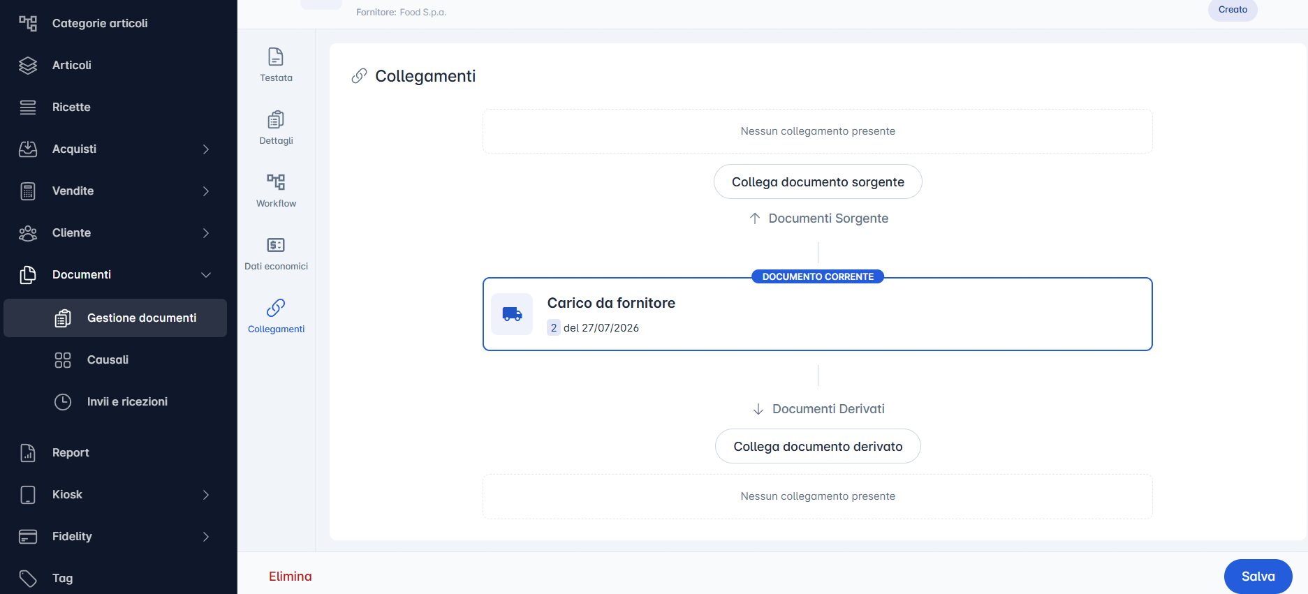 gestione documenti_collegamenti documento_stockstore