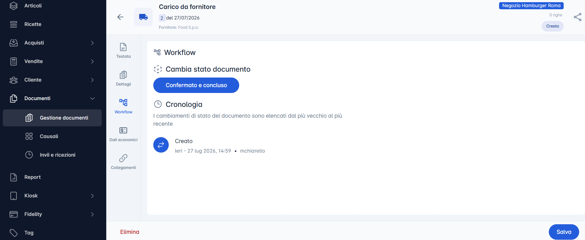 gestione documenti_workflow documento_stockstore